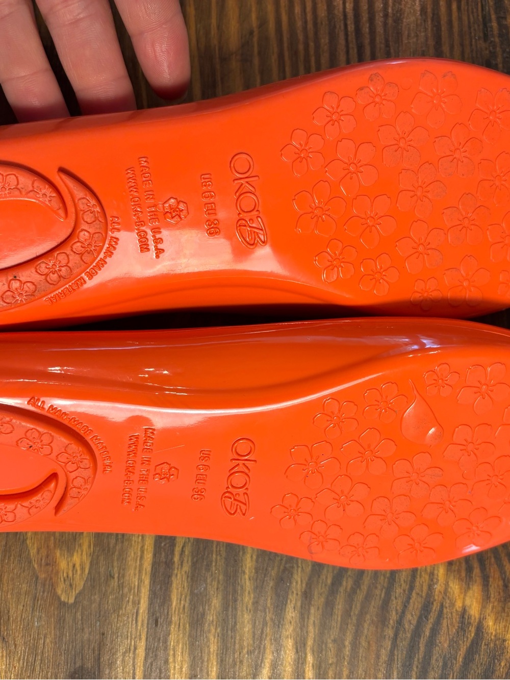 Oka-B Coral Ballet Flats | Made in USA | Women’s Size 6 - Picture 2 of 8